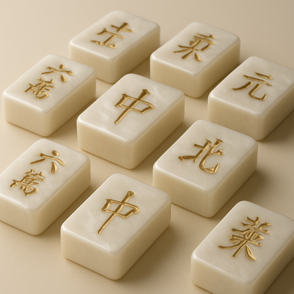 Classic Pearl mahjong tile collection